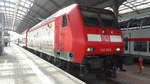 Eine BR146 in Halle(Saale) Hbf in Richtung Magdeburg Hbf als 'Elbe-Saale-Express' [RE 30]