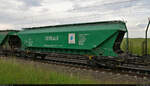 Blick auf einen in Rumänien registrierten Getreide-Silowagen mit der Bezeichnung  Uagps  (33 53 9934 015-3 RO-RSCO), der in einem Getreidezug mit 193 263-1 (Siemens Vectron) durch Braschwitz Richtung Halle (Saale) fährt. Durch einen Signalhalt an der Blockstelle konnten die Wagen in Ruhe beäugt werden.

🧰 SC Rolling Stock Company SA
🚩 Bahnstrecke Magdeburg–Leipzig (KBS 340)
🕓 4.6.2021 | 18:30 Uhr