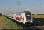 DBpbzfa <sup>668.2</sup> (50 80 86-81 872-3 D-DB) mit Schublok 146 557-4 unterwegs bei Braschwitz.

🧰 DB Fernverkehr
🚝 IC 2433 (Linie 56) Emden Hbf–Leipzig Hbf
🚩 Bahnstrecke Magdeburg–Leipzig (KBS 340)
🕓 17.6.2021 | 19:46 Uhr