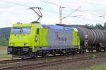 119 005-6 RheinCargo ( Vermieter alphatrains) am 19.05.2015  15:33 nördlich von Salzderhelden in Richtung Göttingen