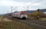 AKN VT 2.42 + AKN VT 2.39 als DLr 24129 Hamburg-Eidelstedt - Gunzenhausen am 19.03.2016 kurz vor Nörten-Hardenberg