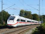 412 222 als Kp-Reserve für IC Berlin - Amsterdam in Rheine, 14.09.2023