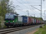 ELL 193 936 mit KLV-Zug in Richtung NL in Rheine=Bentlage, 02.05.2023