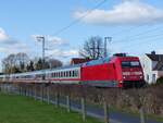 101 068 mit IC 145 Amsterdam CS - Berlin Ostbf.