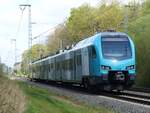 EuroBahn ET 4.06 als RB61 Hengelo - Bielefeld in Rheine=Bentlage, 19.04.2025