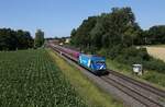 TCS 101051 war am 7.7.2023 mit einem Mülle Party Zug auf der Rollbahn nach Hamburg Altona unterwegs.