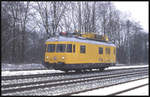 701046-5 ist hier auf dem Hauptgleis in Richtung Münster am 6.1.2003 im Bahnhof Natrup Hagen aktiv.