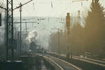 41 360 am 04.12.2010 mt dem Nikolaus-Sonderzug kurz vor der Einfahrt in den Bahnhof von Bohmte.