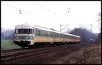 Der stark verschmutzte 624629 war am 18.3.2003 um 10.33 Uhr am Ortsrand von Hasbergen auf der Rollbahn unterwegs nach Münster.
