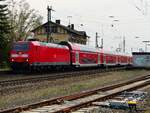 146 113 mit RE2 Essen - Osnabrück in Kattenvenne, 06.04.2023