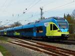 EuroBahn ET 8.05 als RB66 Osnabrück - Münster in Kattenvenne, 06.04.2023