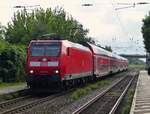 146 111 mit RE 2 Düsseldorf - Osnabrück in Brock=Ostbevern, 25.07.2025