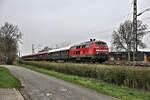 MZE 218451-3 ist hier am 21.3.2026 um 12.58 Uhr mit dem DRC 21300 auf der Rollbahn in Hasbergen mit Ziel Godensholt unterwegs.