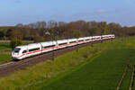 412 022 bei Gessel (Syke) auf der Rollbahn nach Osnabr�ck. 26.4.26