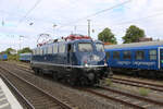 110350-6 macht sich hier am 29.08.2026 um 10.00 Uhr bereit, um sp�ter einen Westfalendampf Sonderzug nach Bremen zu �bernehmen, der durch die historische Lollo V 160002 vom Niederrhein gebracht wurde.