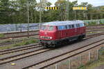 V 160002 von Albert Merseburger hat hier am 29.08.2026 um 10.20 Uhr ein Westfalendampf Sonderzug DZ 74201 nach Lengerich gebracht. Hier spannte die  Lollo  ab und fortan ging es mit der 110350-6 von Patrick Geselbracht weiter nach Bremen.