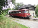 VT 798 729-0 im Bahnhof Ringelstein am 18.08.2013