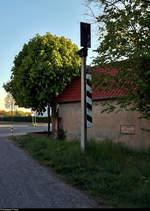 Spurensuche unweit der Haustür:  Die ehemalige Zementfabrik in Halle-Nietleben besaß einen Eisenbahnanschluss über die nun stillgelegte Bahnstrecke Halle Klaustor–Hettstedt