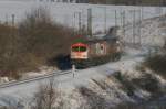 hvle-Tiger im Doppelpack zwischen Httenrode und Rbeland; 06.01.2009