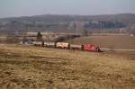 294 903-0 rollt in voller Fahrt mit FZT 54358 Paderborn Gbf - Ottbergen, auf Reelsen zu, ehem.