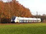 ET 373 als RE7 Krefeld - Rheine bei Mesum, 02.12.19