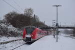 1440 fährt in Wuppertal Sonnborn in Richtung Wuppertal Hbf aus.

Wuppertal 07.01.2026