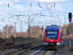 Ein Nachschuss von der 640 008 DB fährt als RB43 von Dorsten nach Dortmund-Hbf verlässt Herne und fuhr in Richtung  Castrop-Rauxel,Dortmund-Hbf.