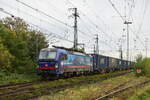 193 534 verlässt mit einem Containerzug Emmerich in Richtung Niederlande.

Emmerich 12.10.2024