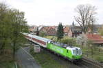 Am 14.4.19 fuhr 193 813 mit dem Flixtrain von Köln nach Hamburg durch Sythen