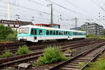 Der Retter der Nebenbahn, 628 201, auf großer Fahrt von Koblenz nach Neumünster, aufgenommen in Münster am 18.7.25. 