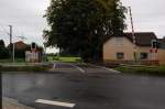 Bahnbergang Schtelner/ Brckenstrae in Anrath 12.9.2010