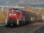 294 584-8 mit der Egger-bergabe am 16.11.2012 im Bahnhof Arnsberg.