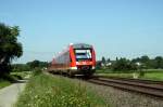 648 105 als RE von Dortmund nach Winterberg bei Dellwig am 31.05.2014.