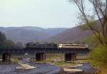 Plettenberg Lennebrcke mit unbekannter 150 und 151 am 10.04.1990