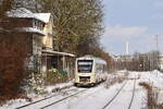 VT12.12.08 passiert das alte Empfangsgebäude Remscheid und erreicht in Kürze den Halte Remscheid Lüttringhausen auf den Weg nach Solingen.

Remscheid 07.01.2026