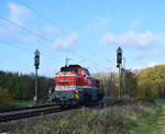 4185 025-8 der RVM kam am 12.11.20 solo von Bönen in Richtung Hamm gefahren.