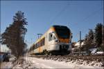 Die Zukunft des RE13  Maas-Wupper-Express : ET5.25 ist auf Probefahrt/�berf�hrung in Richtung Schwerte(Ruhr) unterwegs. (06.01.2009)