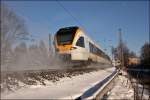 Die Zukunft des RE13  Maas-Wupper-Express : ET5.25 ist auf Probefahrt/�berf�hrung in Richtung Schwerte(Ruhr) unterwegs. (06.01.2009)

