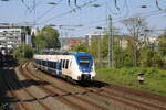 National Express 9 442 373 verlässt Wuppertal Hbf als RB48 nach Wuppertal-Oberbarmen am 02.05.2022.
