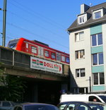 S-Bahn Köln, Abschnitt Hbf - Hansaring: Und dazwischen passen noch 2 Gleise für die Erweiterung? Aufnahme: 5.10.16, Überführung Köln, Weidengasse.