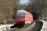 In Merten (Sieg), wo dieses Foto entstand, hält nur die S-Bahn und nicht der abgelichtete Rhein-Sieg-Express (RE 9).