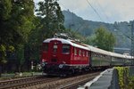 Am Zugschluss hing die 10019 die später die Rückfahrt zog während die 10019 von Bingen aus direkt nach Hanau fuhr.