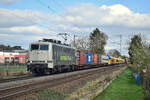 111 082 überführte den NS Triebzug 3309 (94 84 5614 009-4) durch Grevenbroich in Richtung Mönchengladbach und weiter bis Venlo.

Grevenbroich 15.03.2026