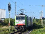486 506 rauscht mit dem CargoBeamer Kaldenkirchen - Domodossola durch Rheydt Odenkirchen in Richtung Grevenbroich.

Rheydt Odenkirchen 08.09.2023