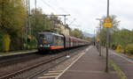 Hectorrail 162 005 Herzog/alias 151 133-6 kommt mit einem Kohlenleerzug aus Fürstenhausen(D) nach Oberhausen-West(D) und kommt aus Richtung Koblenz und fährt durch Bonn-Oberkassel in