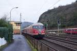 Am Freitag fuhr der VT12.5 612 506 als Sonderzug durch Linz in Richtung Koblenz. Anlass der Fahrt von Köln nach Frankfurt war ein Abschied eines Kollegen von DB Regio.

Linz 27.01.2023