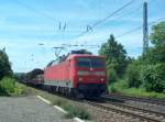 DB 120 104-5 mit dem FIR 51341 von Gremberg nach Kornwestheim in Wiesbaden-Schierstein; 26.06.2008