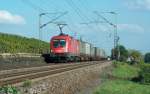BB 1116 267-4 mit dem TEC 43932 von Graz Sd CTT (sterreich) nach Neuss Gbf bei Erbach (Rheingau); 26.09.2008