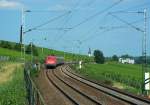 RB 39216 von Frankfurt (M) Hbf nach Koblenz Hbf, bei Hattenheim; 23.07.2008