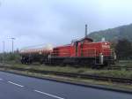 294 579 wartet am 14.05.10 um 6:45 in Oberlahnstein darauf das der Anschluss sein OK gibt um den Wagen reinfahren zu drfen